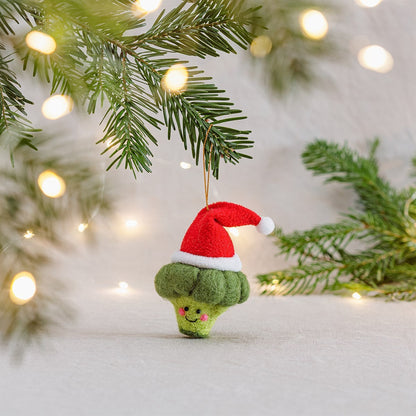 🎅Funny Felt Decoration with Christmas Hat