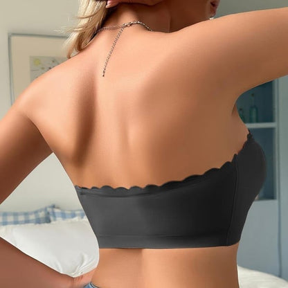 Women's Solid Print Strapless Bra