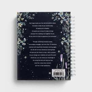 ➕️Be Still & Know: Devotional Coloring Book for mindfulness and creativity