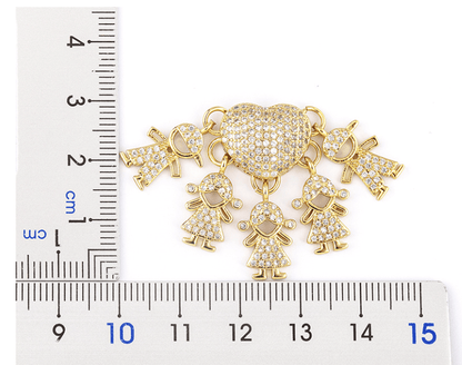 🔥 Mother's Love Necklace - Love and My Kids