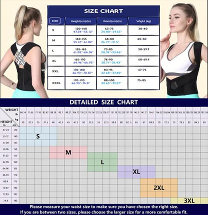 Adjustable Ergonomic Posture Corrector – All-Day Support