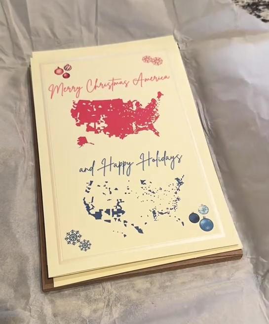 🎄2024 Merry Christmas America Card🔥Buy 6 Get 9 Free(30 Pcs) & Free Shipping