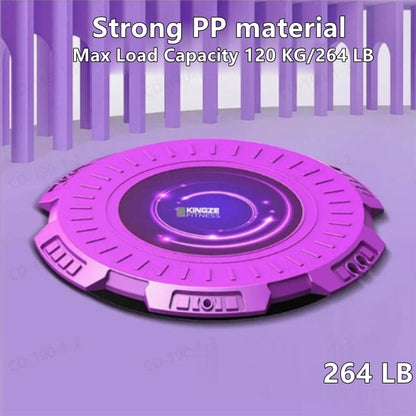 Massage Waist Twisting Board with Pull Rope