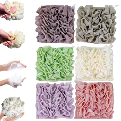 2-in-1 Bath Sponge & Washcloth