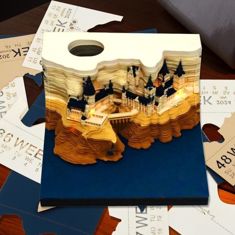 🎉Last Day Promotion 49% OFF🎄 3D Memo Note Calendar with Upgraded Packing