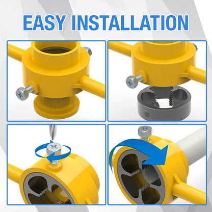 🔥Hot Sale 49%🔥6PCS Plastic Pipe Thread Die Kit