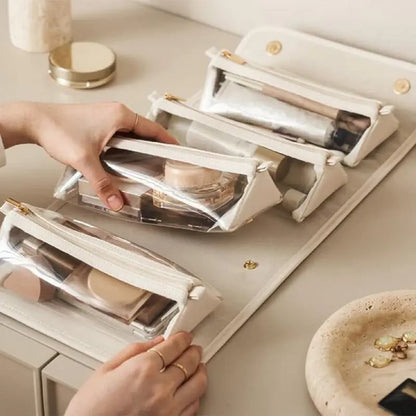 🔥Last Day Promotion - 49% OFF🎁Leather Waterproof Cosmetic Bag✨