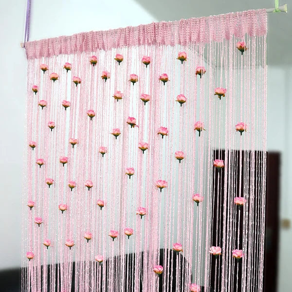 🌹Rose Thread Door Curtain