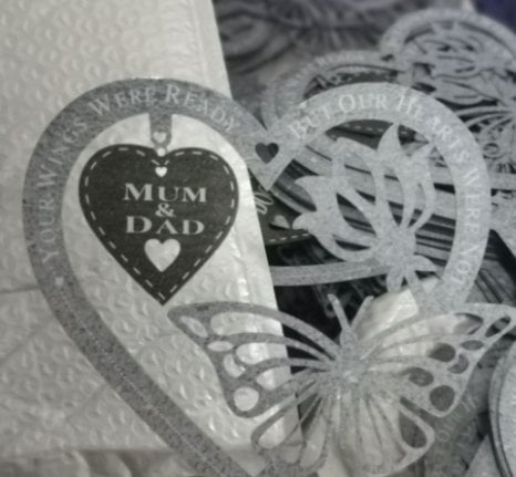 🎄Memorial Gift Butterfly Ornament Garden Plaque