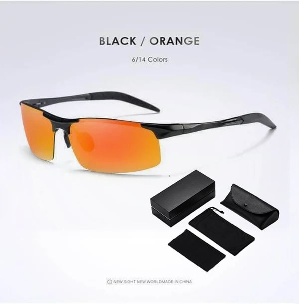 Men's Sunglasses with Anti-glare Polarized Lens