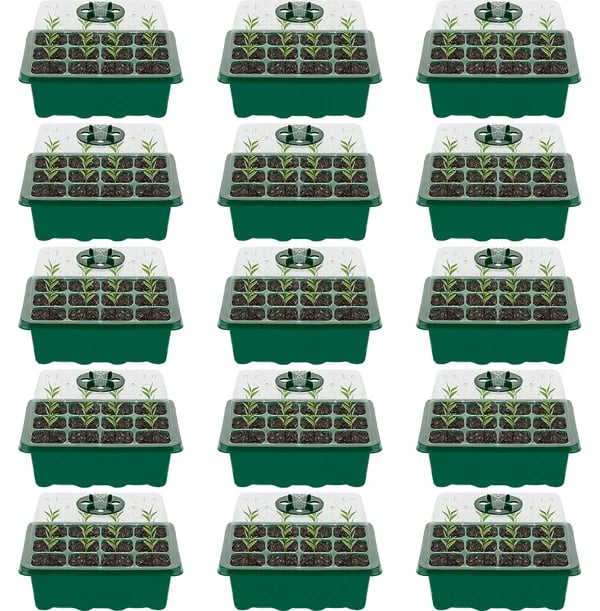 ✨LAST DAY 49% OFF🔥Adjustable Humidity Seed Starter Trays