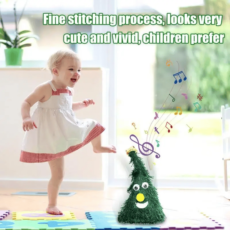 🎄New Musical hat dancing Christmas tree Toy