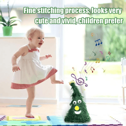 🎄New Musical hat dancing Christmas tree Toy