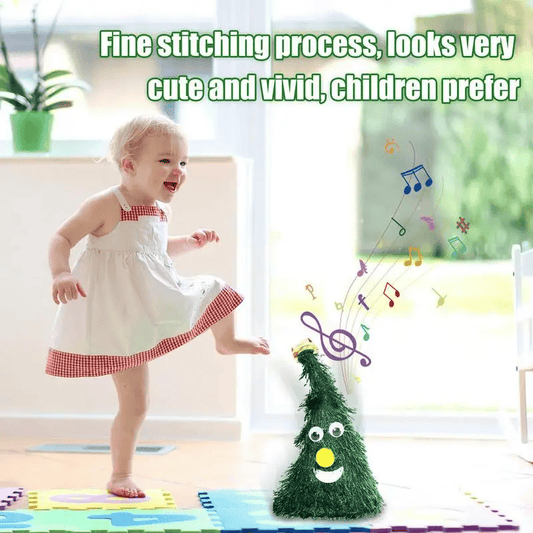 🎄New Musical hat dancing Christmas tree Toy