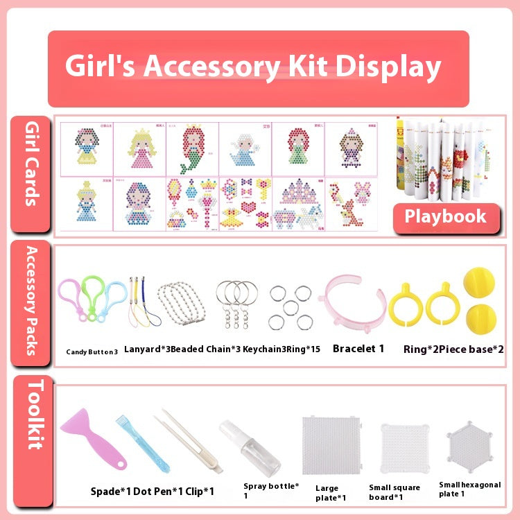 24-Color Water Fuse Bead Craft Kit