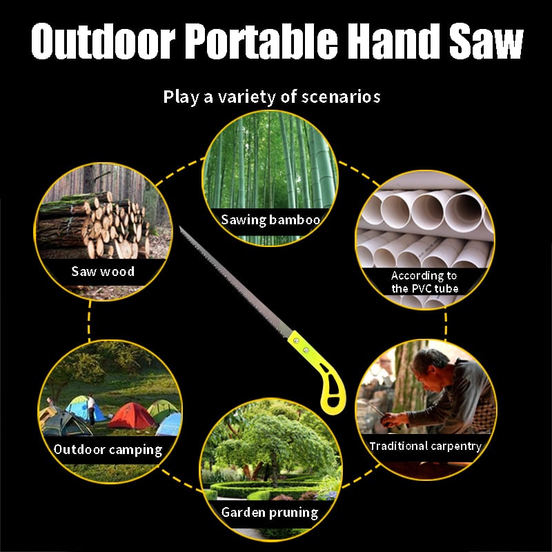 Portable Camping Handsaw