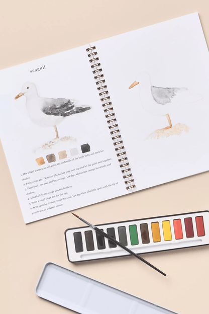 🔥LAST DAY 60% OFF - 💕Watercolor Workbook 🖼️Beginner-Friendly
