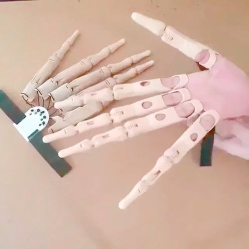🔥Halloween Props Articulated Fingers