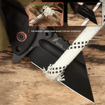 ⏰Last 9-hour 49% OFF⏰ PROPONENT ATZ-1820P D2 Steel Black PVD Blade