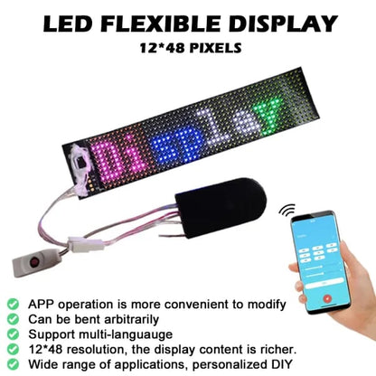Mini LED Display Sign With Multi-languages App Control