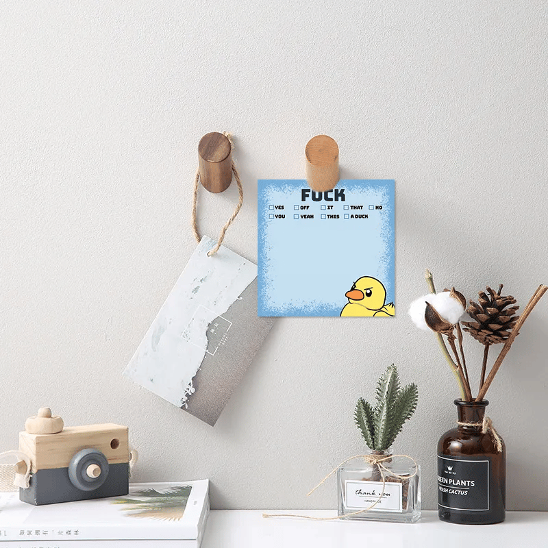 🤣 F*cks to Duck Sticky Notes 🎁