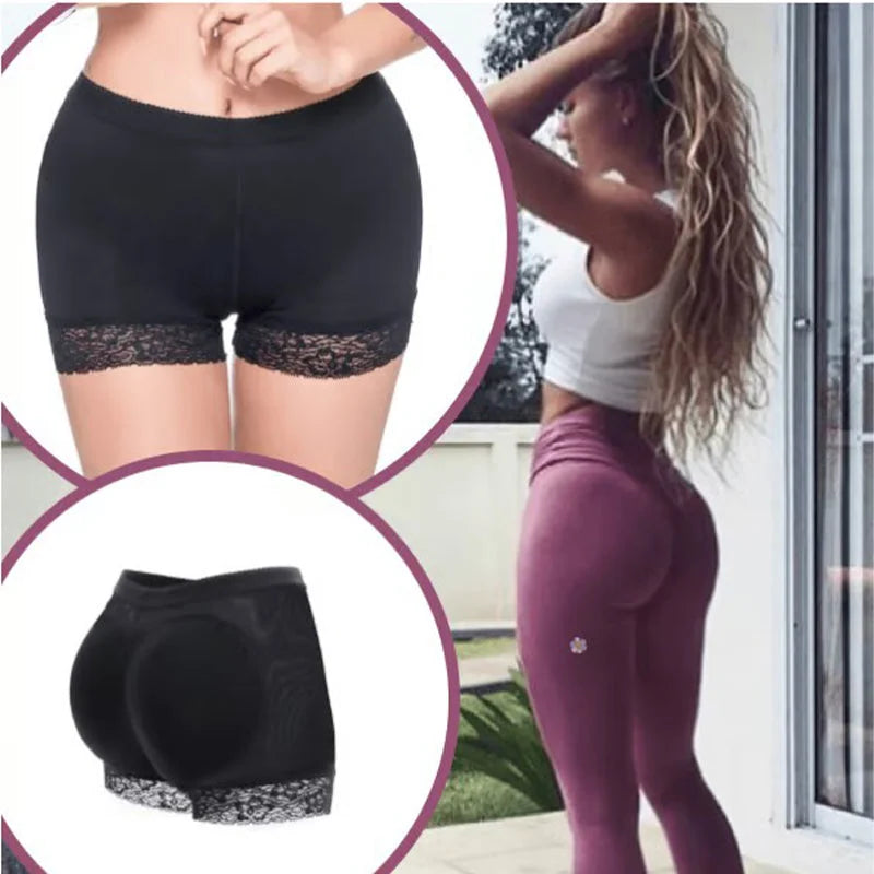 💖2025 Hot Sale💖 Women's Butt Lifting Padded Lace Underwear