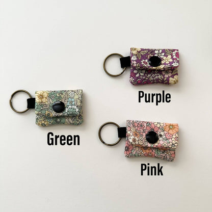 🌸Handmade Beautiful My Little Garden Floral Printed Micro Bag