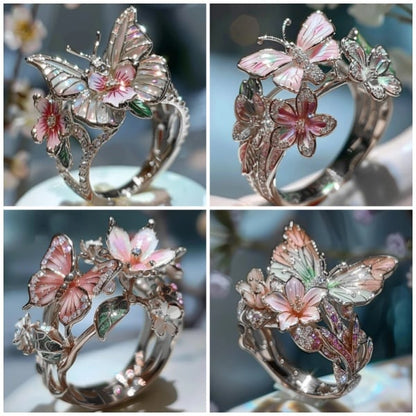 🌸Butterfly Flower Ring🌸