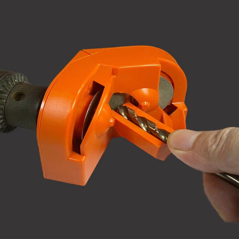 Multipurpose drill sharpener
