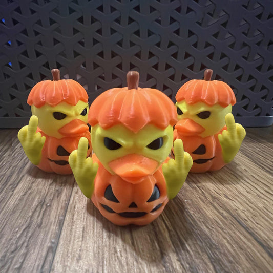 🤣Middle Finger Pumpkin Ducks