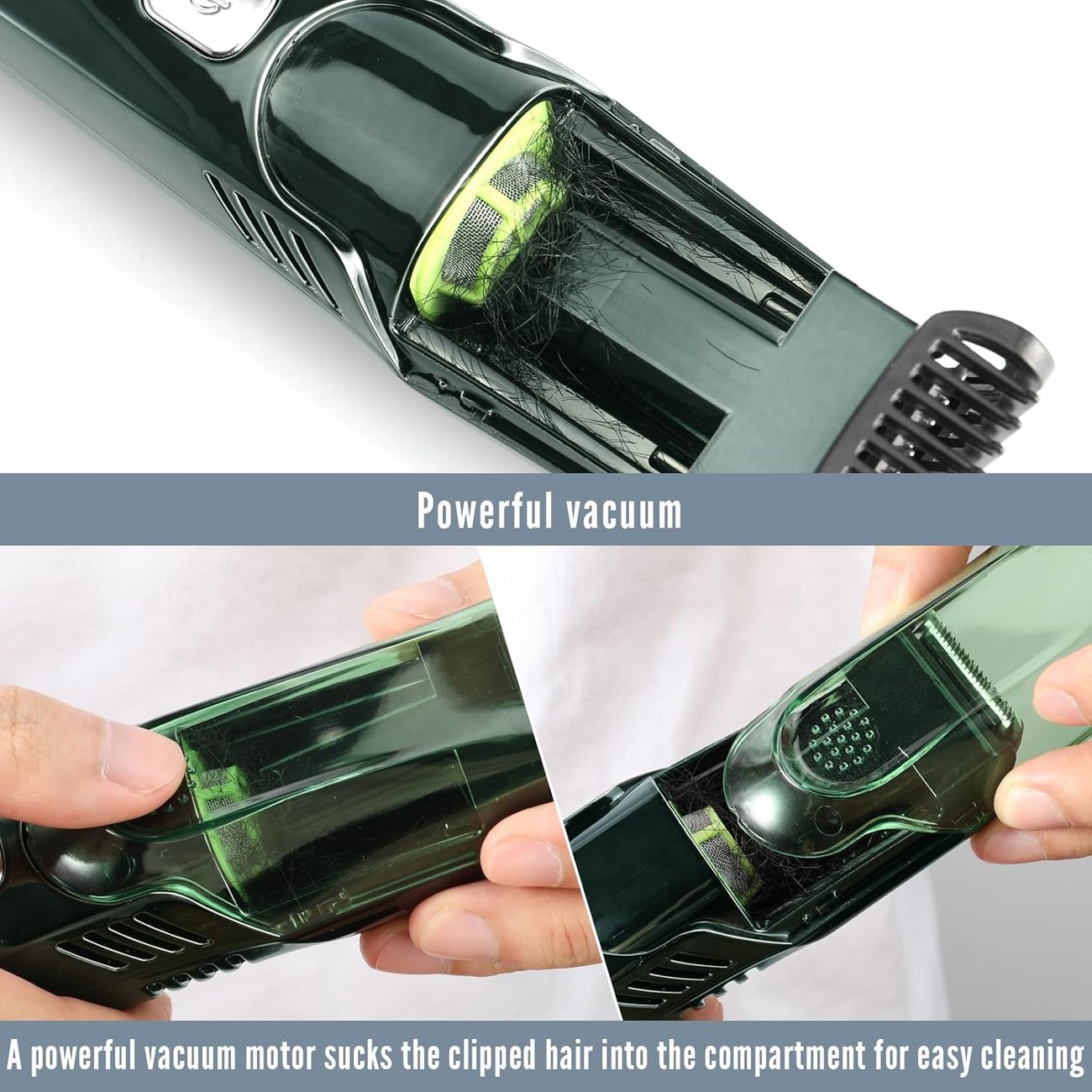 ✨Early Spring 49% OFF🔥Vacuum Beard Trimmer for Men