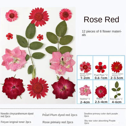 Transparent Dried Flower Bookmarks