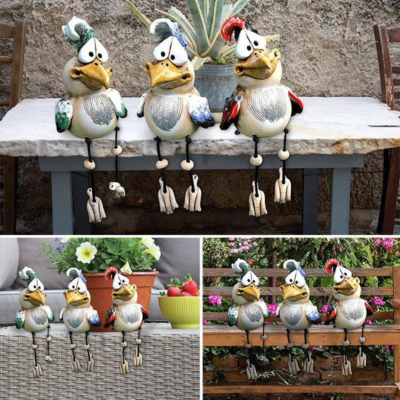 Resin Chicken Garden Ornament🐥🐥You Can't Miss It！（Free Shipping）