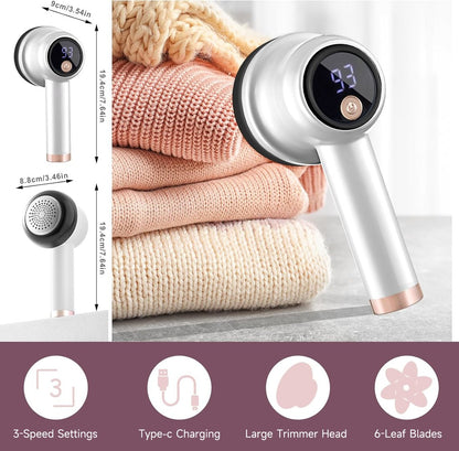 New Year HOT Sale - 49% OFF! Rechargeable Fabric Shaver Fuzz Remover