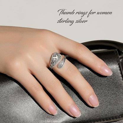 🐦Adjustable Hummingbird Spoon Ring💍