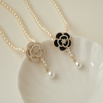 🔥LAST DAY 49% OFF-💗elegant pearl camellia necklace
