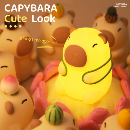 🐭🐕Cute Animal Capybara Squishy Night Light - Best Gift For Girls and Kids
