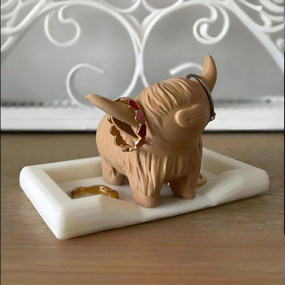 💍Highland Cow Ring Holder