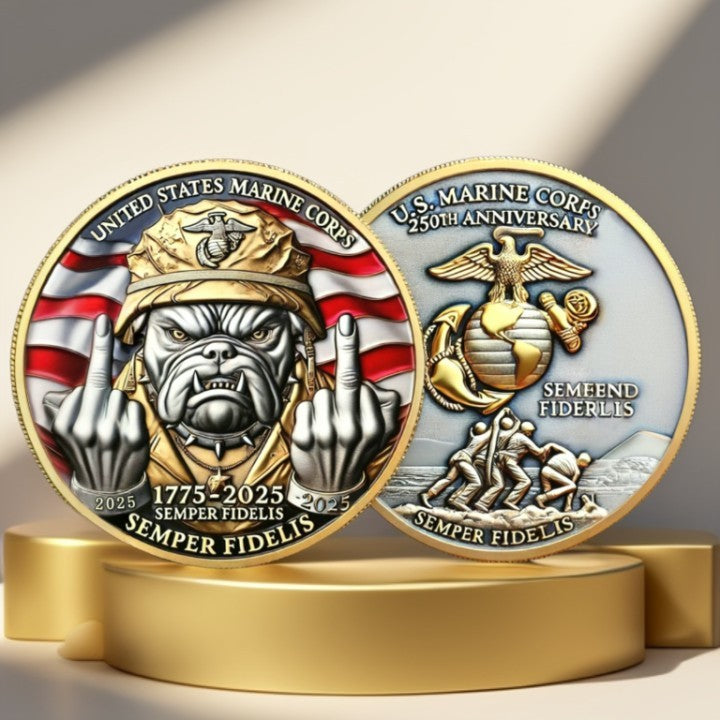 250th Anniversary U.S. Marine Corps Commemorative Coin