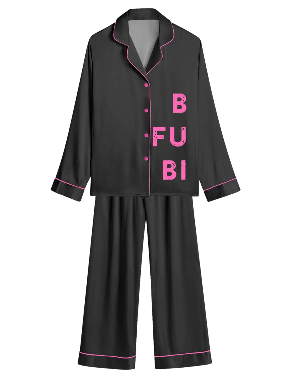 Women's Funny Long Sleeve Pajama Set