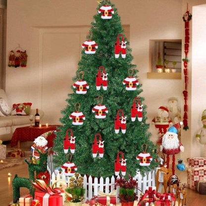 6 Pieces Christmas Silverware Holders Knife Fork Pouch Bag