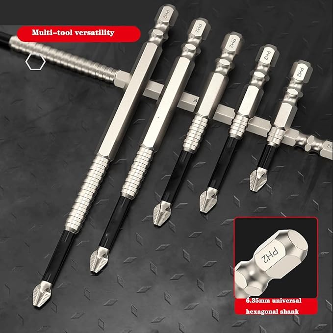 🎁49%OFF- 🔨High-Magnetic Screwdriver Drill Bit Set