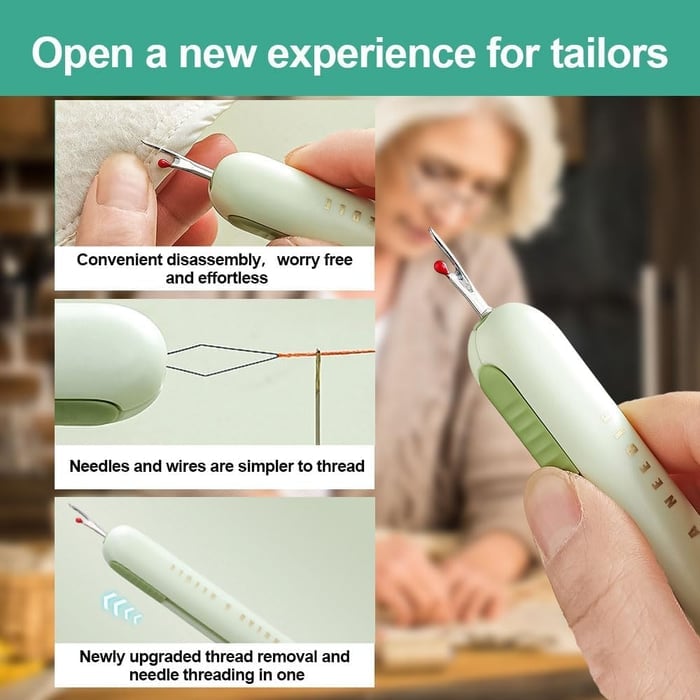 🔥Last Day Promotion - 49% OFF🎁New Multi-functional Needle Threader Seam Ripper