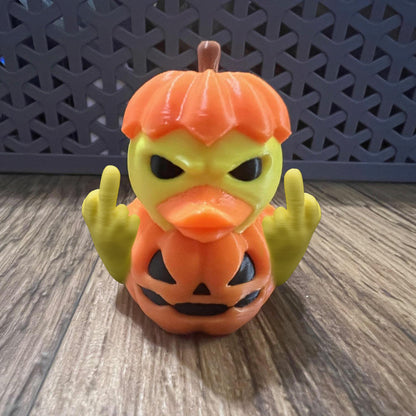 🤣Middle Finger Pumpkin Ducks