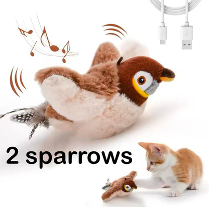 USB Charging Simulation Sparrow🐈🐕Your pet best friend