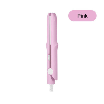 🔥49% OFF🔥2-in-1 Mini Curling Wand & Flat Iron Hair Straightener