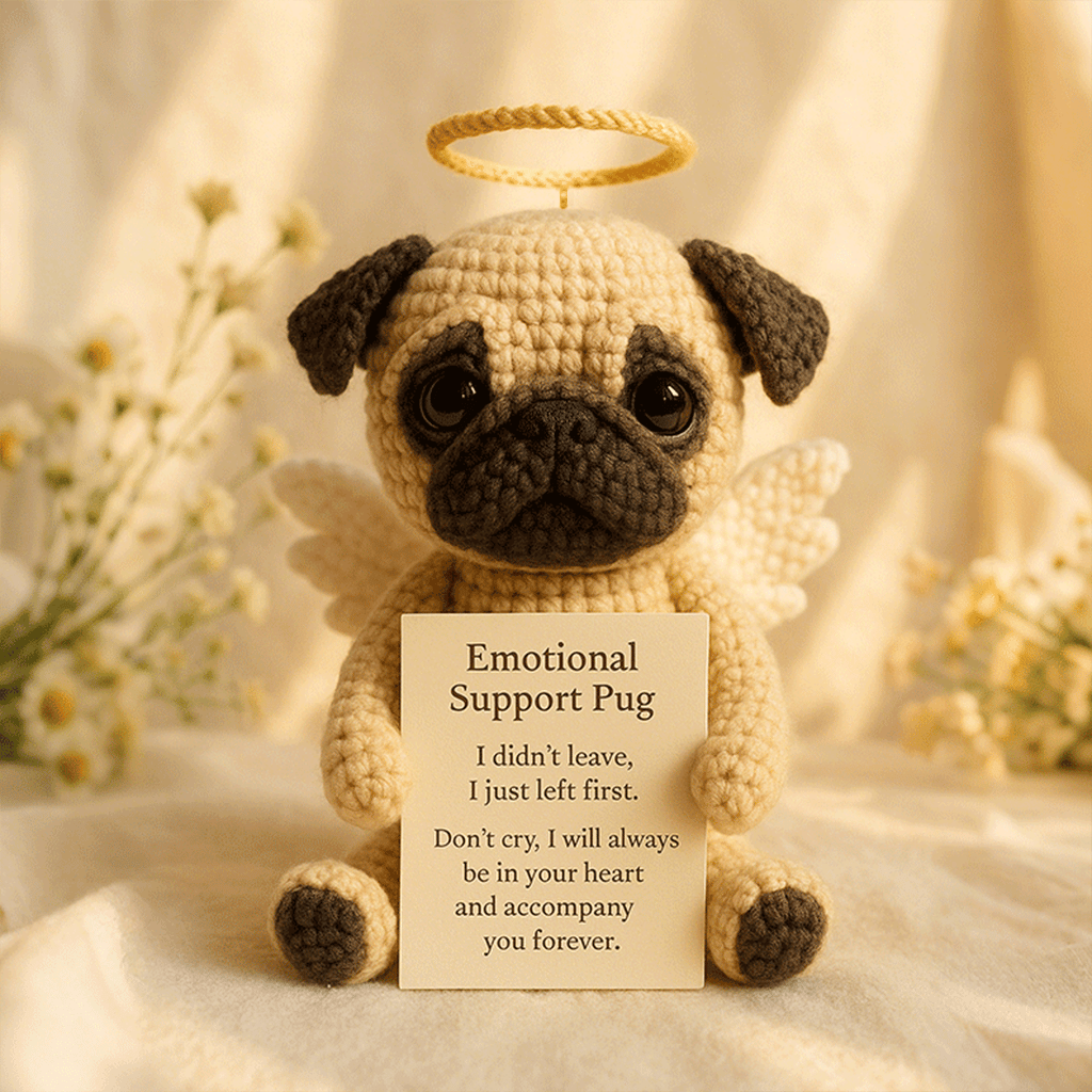Yorkshire Terrier Memorial Emotional Support Crochet