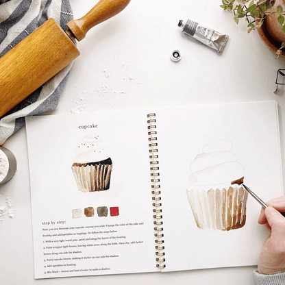 🔥LAST DAY 60% OFF - 💕Watercolor Workbook 🖼️Beginner-Friendly