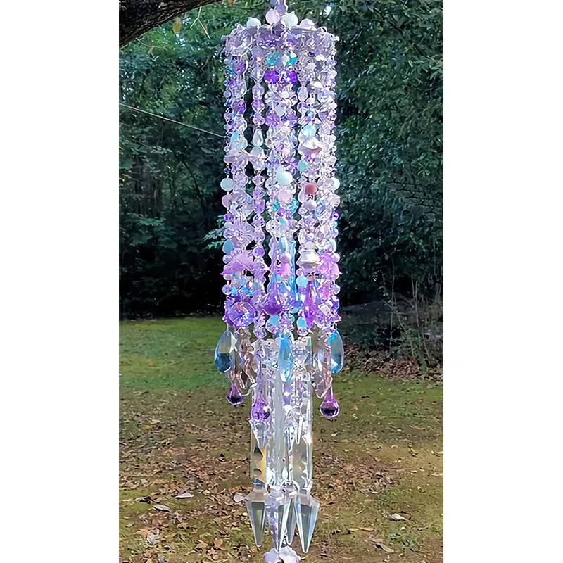✨Aurora Crystal Wind Chimes