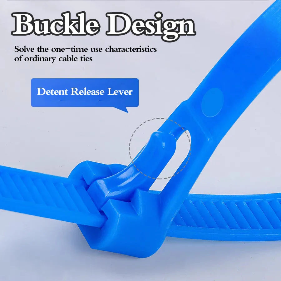 (🔥🎁2024 New Year Hot Sale🎁 48% OFF) - Buckle Self-locking Premium Nylon Cable Wire Ties